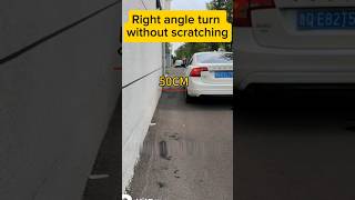 Perfect Your Right-Angle Turns: Tips to Avoid Obstacles #driving #tipsandtricks