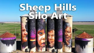 Sheep Hills Silo Art