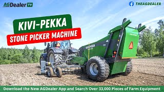 Kivi-Pekka Stone Picker Machine From Pel Tuote Oy - Agdealertv