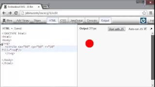 1  Drawing an SVG circle 0329