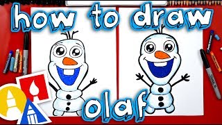 How To Draw Olaf