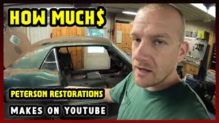This Is How much money Peterson Restorations makes on YouTube 2024