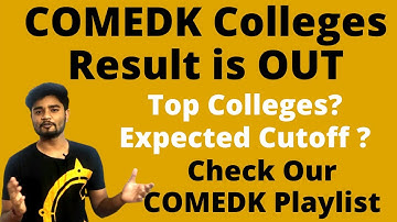 COMEDK Result 2020 Is Out | Mentio Your Rank and Marks in Comment