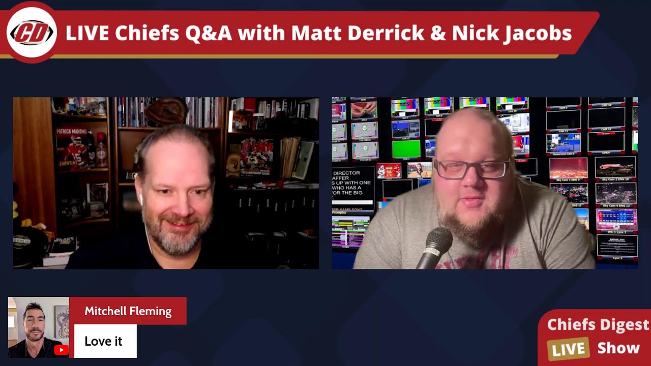 #ChiefsDigest LIVE Q&A: 30 Days Until the NFL Draft with Matt Derrick ...
