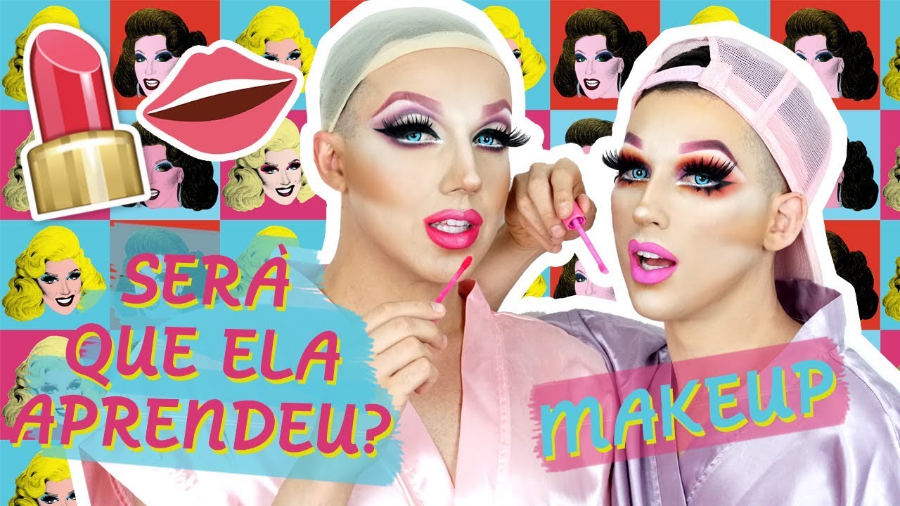 TUTORIAL DE MAQUIAGEM 2 EM 1! - As Deendjers