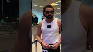 Bobby Deol Spotted At Airport #shorts #shortsvideo #bobbydeol #viral #spotted #airportlook