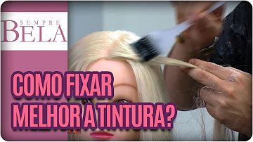 Como colorir o cabelo branco?