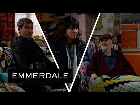 Emmerdale - Chas Wants The Truth From Cain And Zak