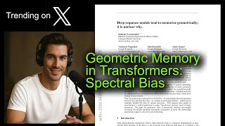 Geometric Memory in Transformers: Spectral Bias