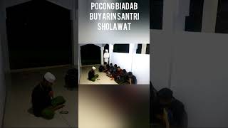 Prank Pocong Gak Punya Akhlak. buyarin santri sholawat