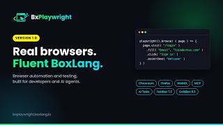 🚀 bxPlaywright: Browser Automation & Testing for BoxLang | Official Trailer