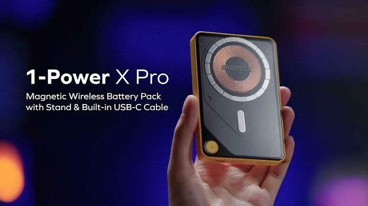 【MOMAX】1-Power X Pro 5000mAh 磁吸支架雙充行動電源｜IP131TW