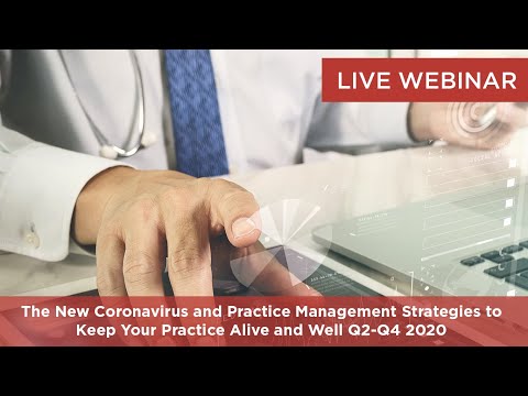 Strategies to Keep Your Practice Alive and Well Q2 Q4 2020
