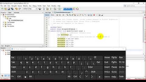 Praktek 14 Menggunakan Array satu Dimensi