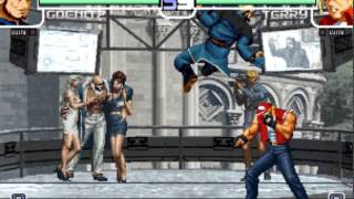 #62 King of Fighters 2002 Boss Hack (2/4): Goenitz playthrough (No Sound)
