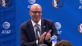 Jason Kidd opening press conf comments to the Mavs introducing Coach J.Kidd and GM Nico Harrison