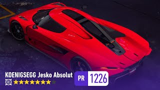 Jesko Absolut Stage 7 Max + Modshop + Races | Need For Speed No Limits