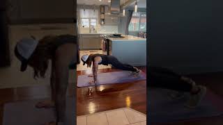 High plank side to side jump