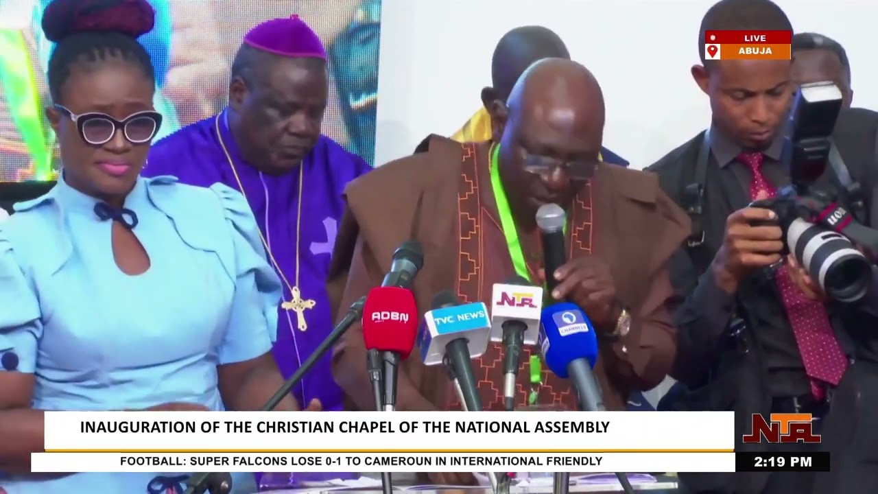 Inauguration of The Christian Chapel of The National Assembly 1st March 2026