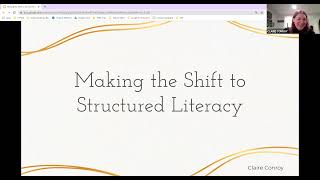 Making the Shift to Structured Literacy Profile