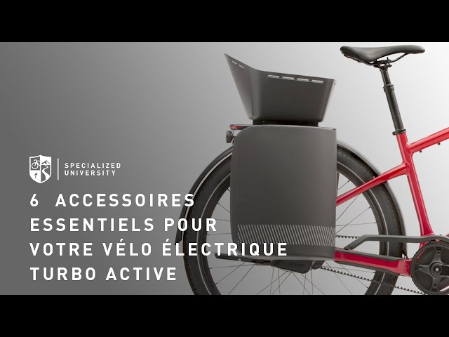 6 Accessoires Essentiels pour votre Vélo électrique Active