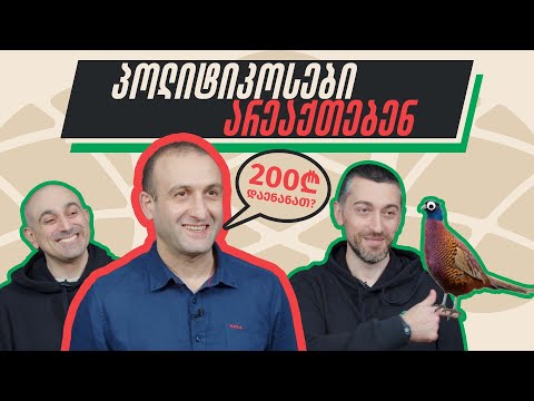 პოლიტიკოსები არეაქთებენ - მშიერი ხოხბები და პატრიოტი მათხოვრები