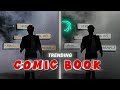 @fictic_editz Like Comic Book Text Tutorial no Alight Motion 🤯 (+Preset)
