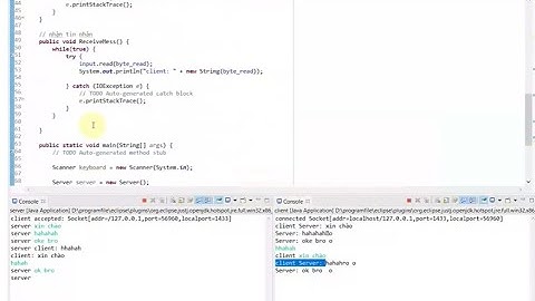 Xây dựng ứng dụng Chat TCP đơn giản (P1)