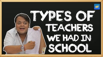 ScoopWhoop: Types Of Teachers We Had In School