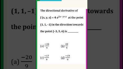 DPP-21 : Engineering Mathematics For GATE 2022 #Shorts #PriyankaMam