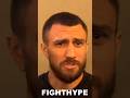 Lomachenko FIRST WORDS on George Kambosos SEPARATION after INTENSE FACE OFF