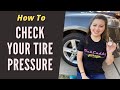 How To Check Tire Air Pressure