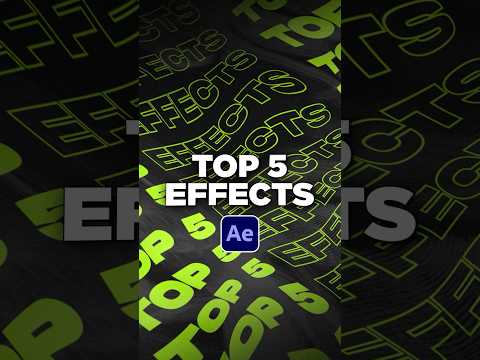 Video: Hvad er After Effects godt for?