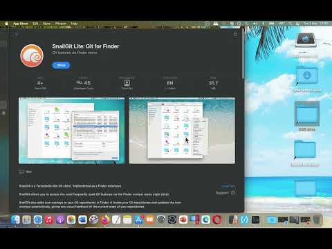 SnailGit Lite Git for Finder Developer Tools App [MAC] Basic Overview - Mac App Store