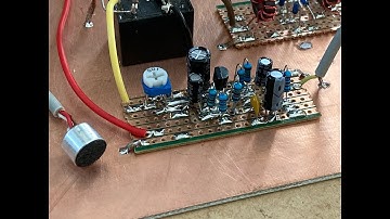 Simple SSB Rig: Part 9 - Mic Amp, Low Power Transmit Test
