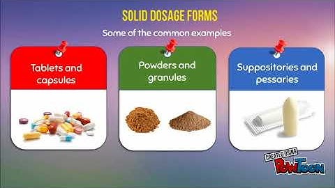 Dosage Forms