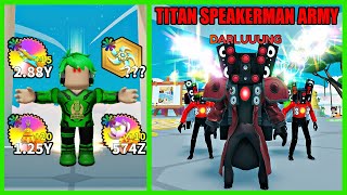 BAKAR ROBUX! Demi Dapatkan Senjata Terkuat & Bersatunya 3 Titan Speakerman screenshot 5