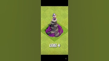 Wizard tower level 1 to max | wizard tower max level | wizard tower upgrade | Royal legend| #shorts