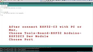 Espressif ESP32-C3 works with Arduino IDE