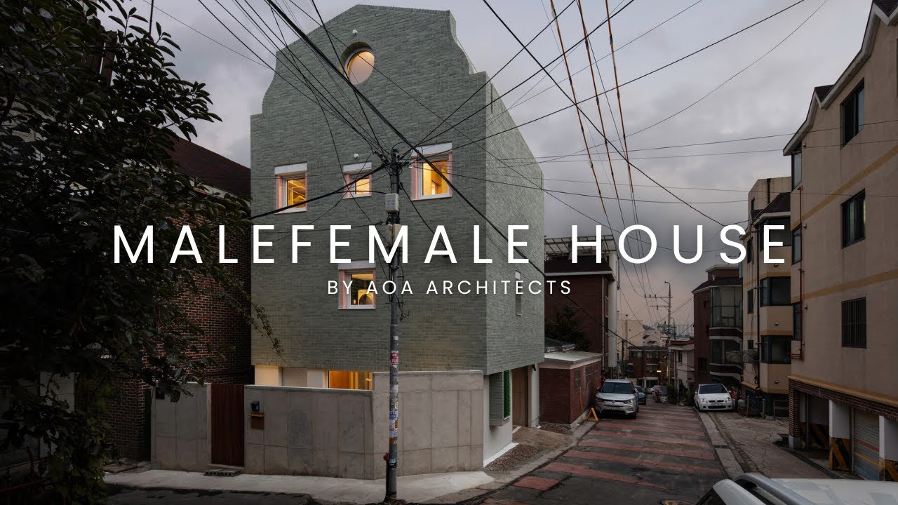 109 m² Minimalist House That Combines Privacy, Functionality, and Gender Symbolism in Korea