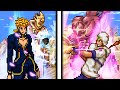 (+13) Giorno Giovanna (G.E.R) VS Johnny Joestar (TUSK 1-4) - Sprite Animation