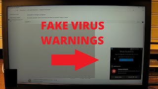 Removing stubborn fake virus warning notifications from Edge or Chrome