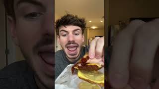 Burger King Fully Loaded Croissan'Wich Review #burgerking #fastfood #fastfoodreview