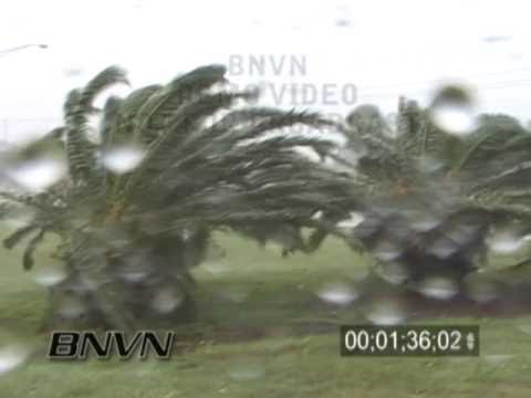 9/5/2004 Hurricane Frances Video from Lakeland Flo...