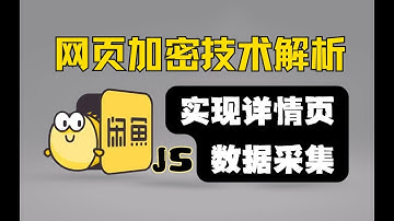 【JS逆向】一条视频教你学会爬虫实现某鱼网页详情页数据采集丨爬虫进阶实战项目