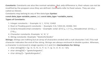 Tokens in C Programming EL210 by Bharat Goklani