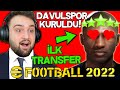 MERHABA EFOOTBALL 2022 ! DAVULSPOR KURULDU! TOP AÇILIMI! (PES 2022)