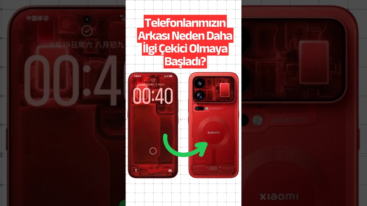 Telefonlarımızın Arkası Neden Daha İlgi Çekici Olmaya Başladı? #teknoloji #apple #samsung #xiaomi