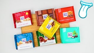 ULTIMATIVER HEFTIGER RITTER SPORT SCHOKO TEST |  Rittersport Winterkreation,PFEFFERMINZ,OLYMPIA screenshot 5