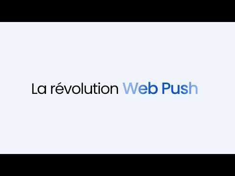 Découvrez la révolution Web Push by Adrenalead - video from Adrenalead